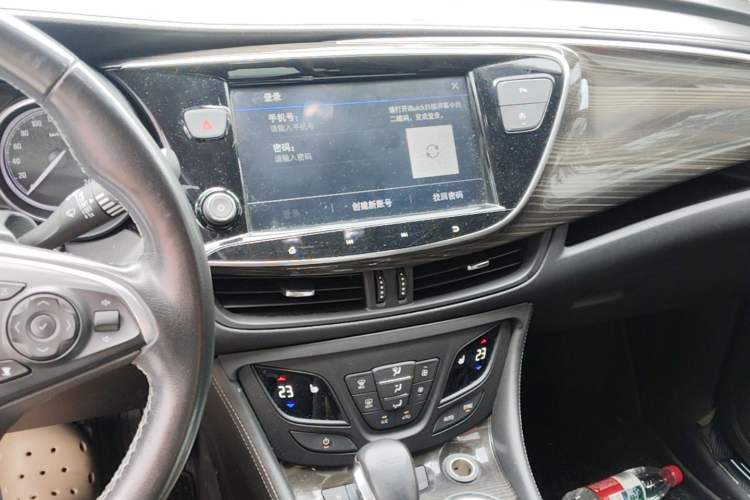 Used Buick Envision 2020 20T Two-Wheel Drive Elite Version Audio And AC Panel