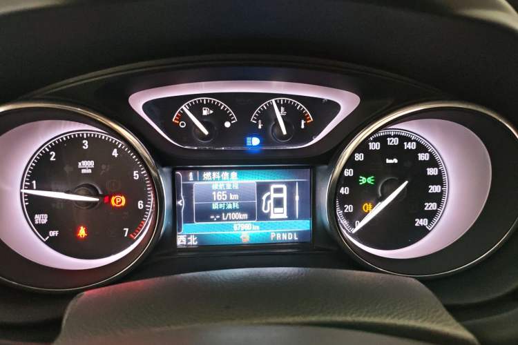Used Buick Envision 2020 20T Two-Wheel Drive Elite Version Instrument Cluster
