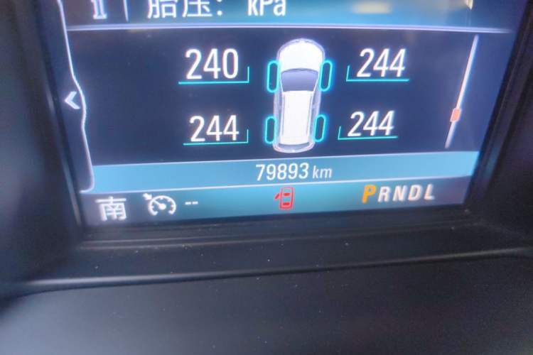 Used Buick Envision 2020 20T Two-Wheel Drive Elite Version Odometer Close Up