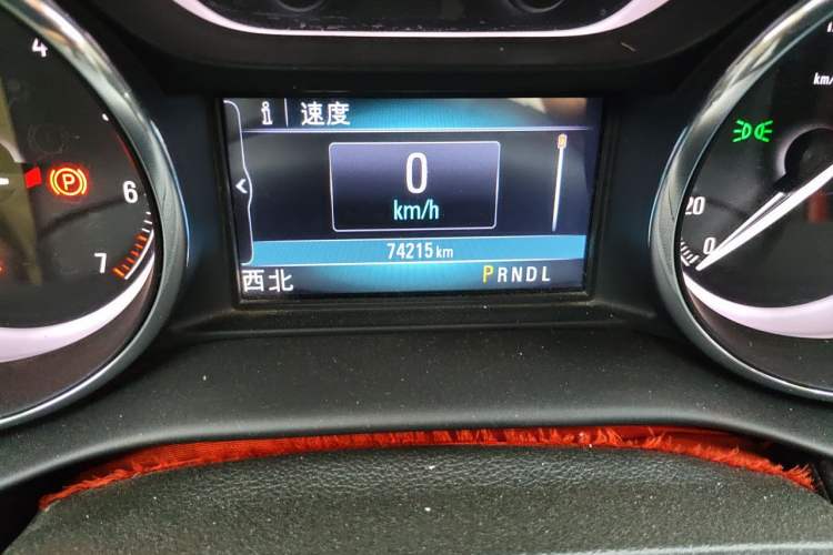 Used Buick Envision 2020 20T Two-Wheel Drive Elite Version Odometer Close Up