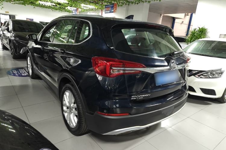 Used Buick Envision 2020 28T Four-Wheel Drive Elite Version Rear Left 45 Deg