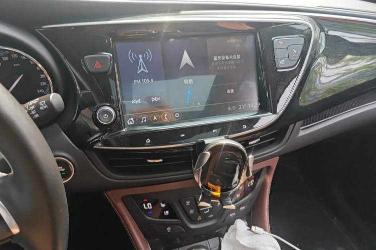 Used Buick Envision 2020 20T Two-Wheel Drive Luxury Model Audio And AC Panel
