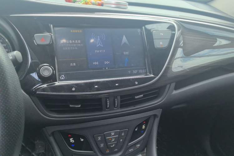 Used Buick Envision 2020 20T Two-Wheel Drive Elite Version Audio And AC Panel