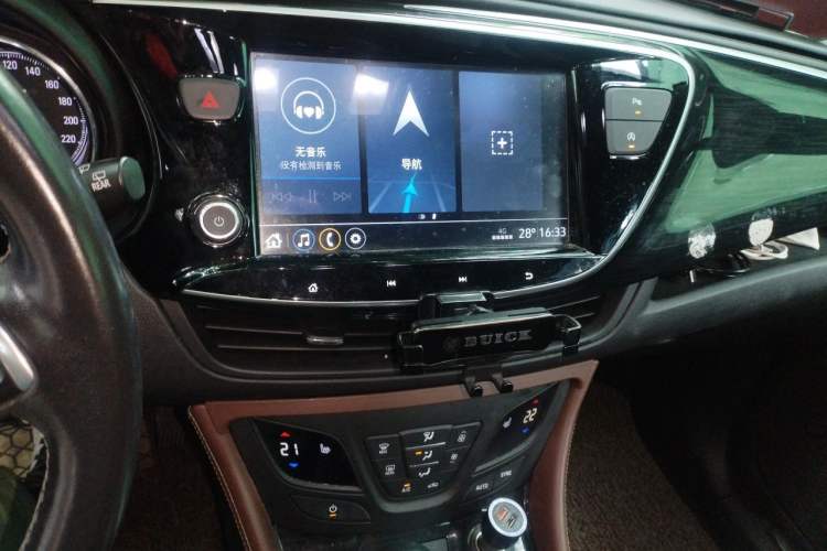 Used Buick Envision 2020 28T Four-Wheel Drive Elite Version Audio And AC Panel