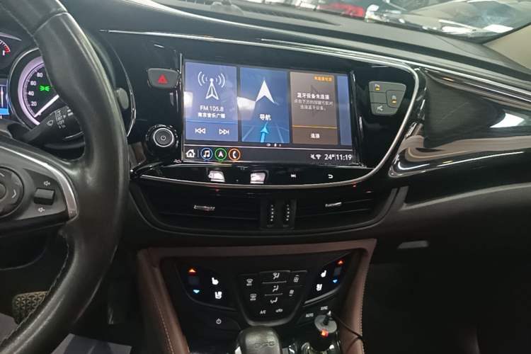 Used Buick Envision 2020 20T Two-Wheel Drive Luxury Model Audio And AC Panel