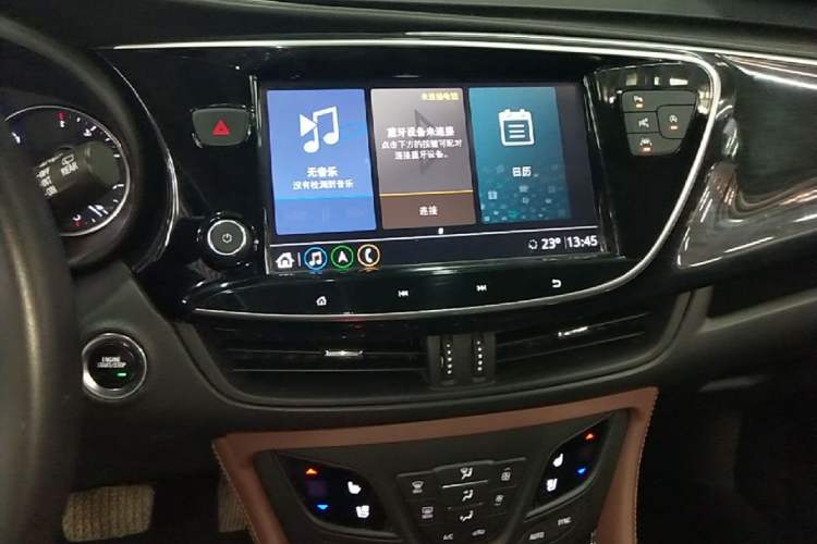 Used Buick Envision 2020 28T Four-Wheel Drive Luxury Version Audio And AC Panel