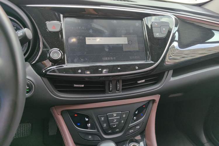 Used Buick Envision 2020 20T Two-Wheel Drive Luxury Model Audio And AC Panel