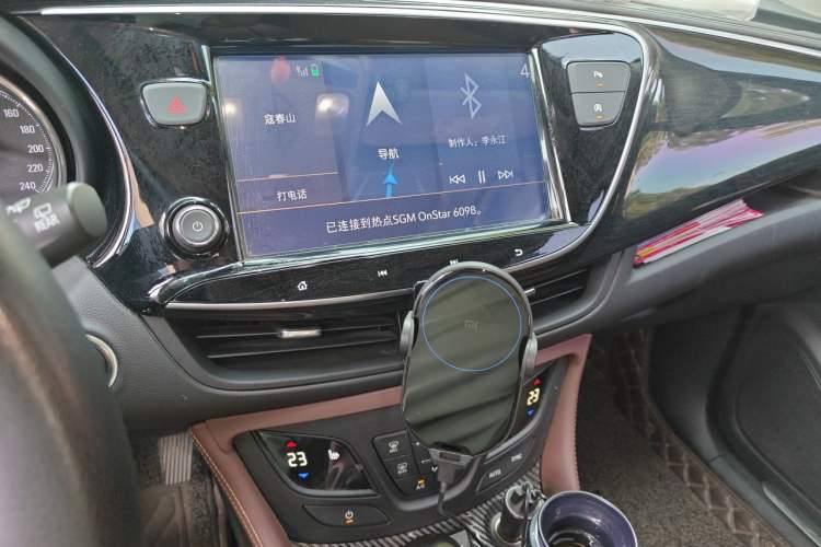 Used Buick Envision 2020 28T Four-Wheel Drive Elite Version Audio And AC Panel