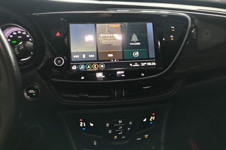 Used Buick Envision 2020 20T Two-Wheel Drive Elite Version Audio And AC Panel