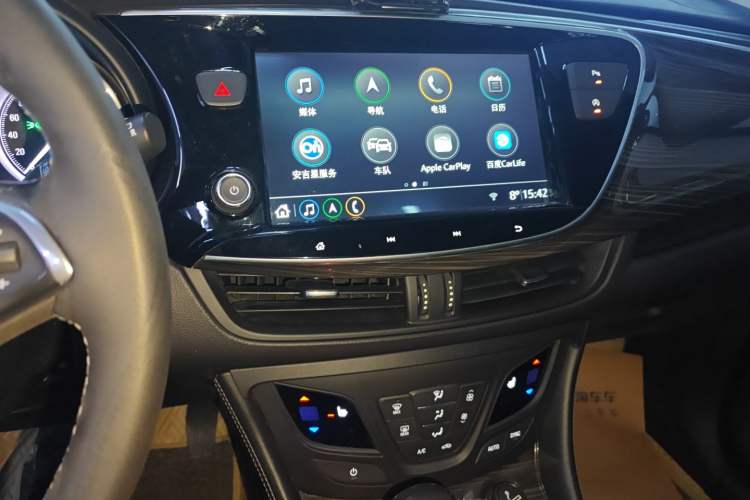 Used Buick Envision 2020 20T Two-Wheel Drive Elite Version Audio And AC Panel