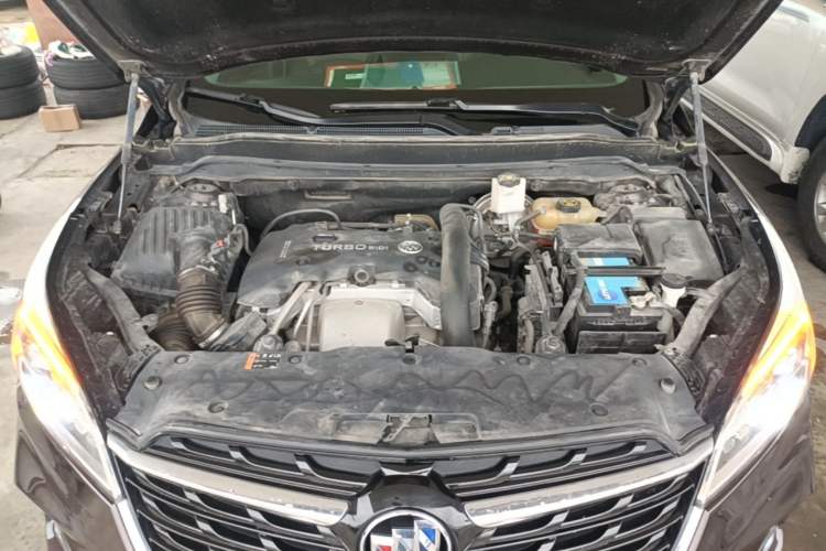 Used Buick Envision 2020 28T Four-Wheel Drive Elite Version Engine Bay