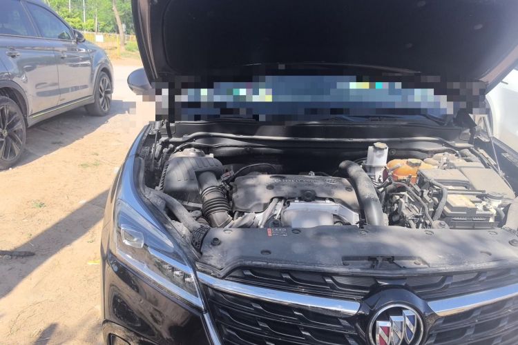Used Buick Envision 2020 28T Four-Wheel Drive Elite Version Engine Bay Right
