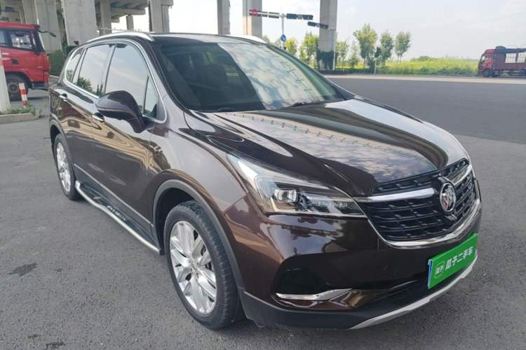 Used Buick Envision 2020 28T Four-Wheel Drive Elite Version Front Right 45 Deg