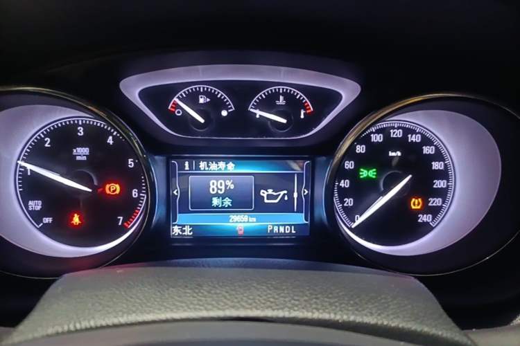 Used Buick Envision 2020 20T Two-Wheel Drive Elite Version Instrument Cluster