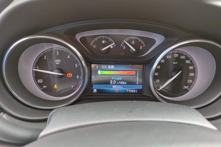 Used Buick Envision 2020 20T Two-Wheel Drive Luxury Model Instrument Cluster