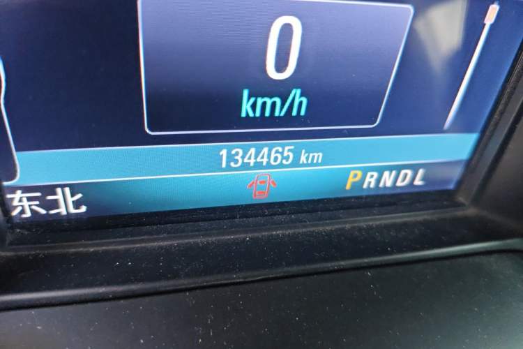 Used Buick Envision 2020 20T Two-Wheel Drive Elite Version Odometer Close Up