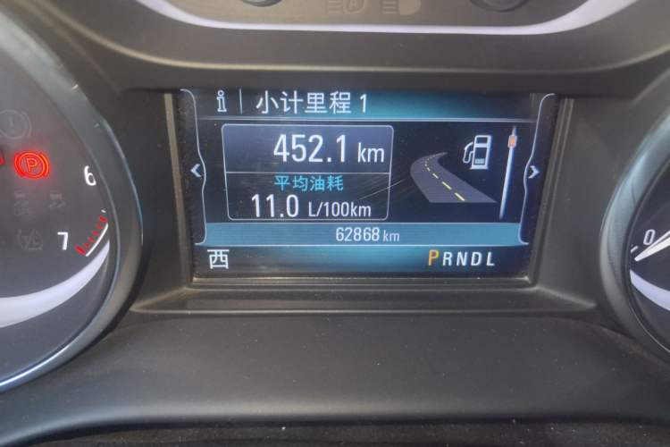 Used Buick Envision 2020 20T Two-Wheel Drive Luxury Model Odometer Close Up