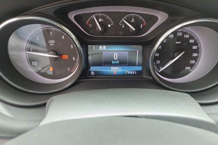 Used Buick Envision 2020 28T Four-Wheel Drive Elite Version Odometer Close Up