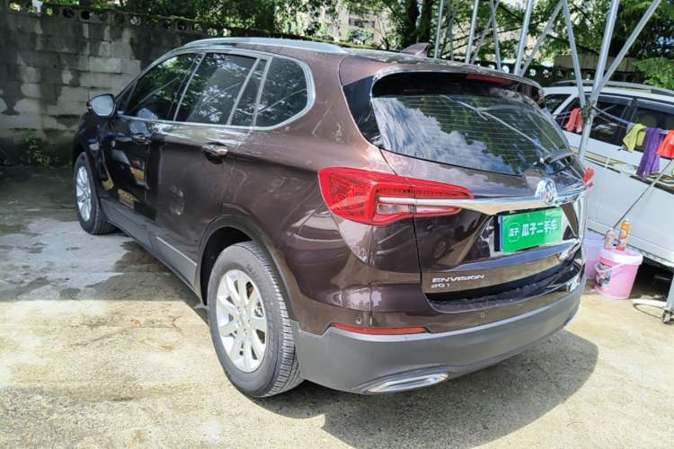 Used Buick Envision 2020 20T Two-Wheel Drive Elite Version Rear Left 45 Deg