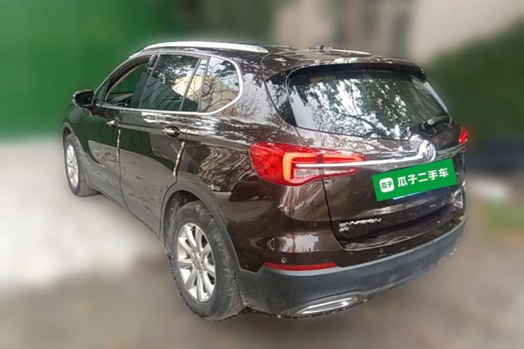 Used Buick Envision 2020 20T Two-Wheel Drive Luxury Model Rear Left 45 Deg