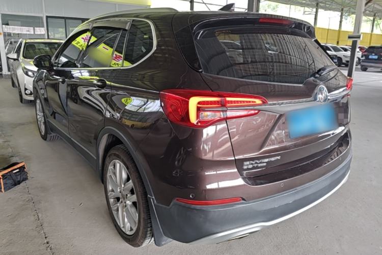 Used Buick Envision 2020 28T Four-Wheel Drive Elite Version Rear Left 45 Deg