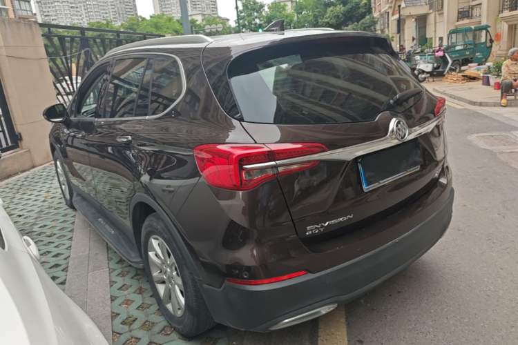 Used Buick Envision 2020 20T Two-Wheel Drive Leading Version Rear Left 45 Deg