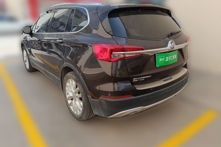 Used Buick Envision 2020 28T Four-Wheel Drive Elite Version Rear Left 45 Deg