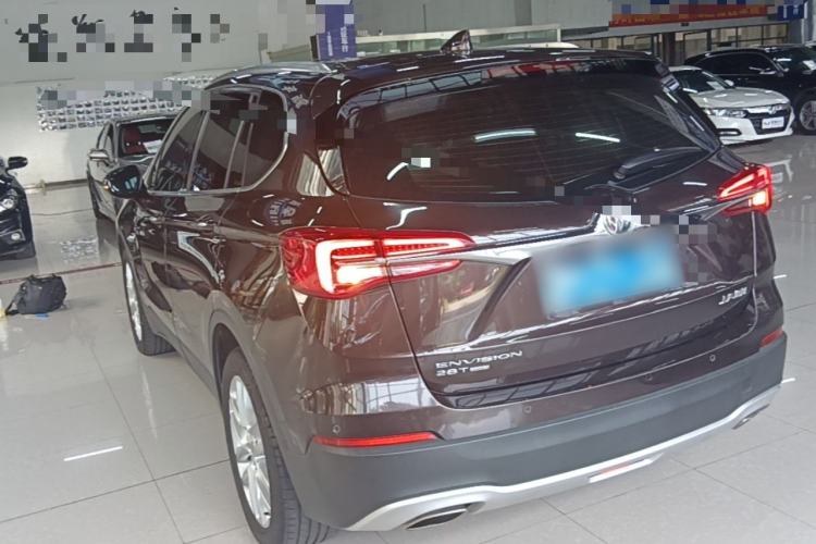 Used Buick Envision 2020 28T Four-Wheel Drive Elite Version Rear Left 45 Deg