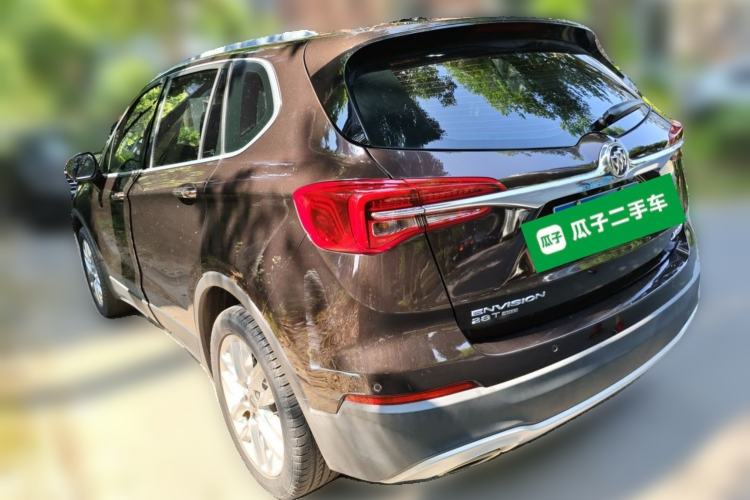 Used Buick Envision 2020 28T Four-Wheel Drive Elite Version Rear Left 45 Deg