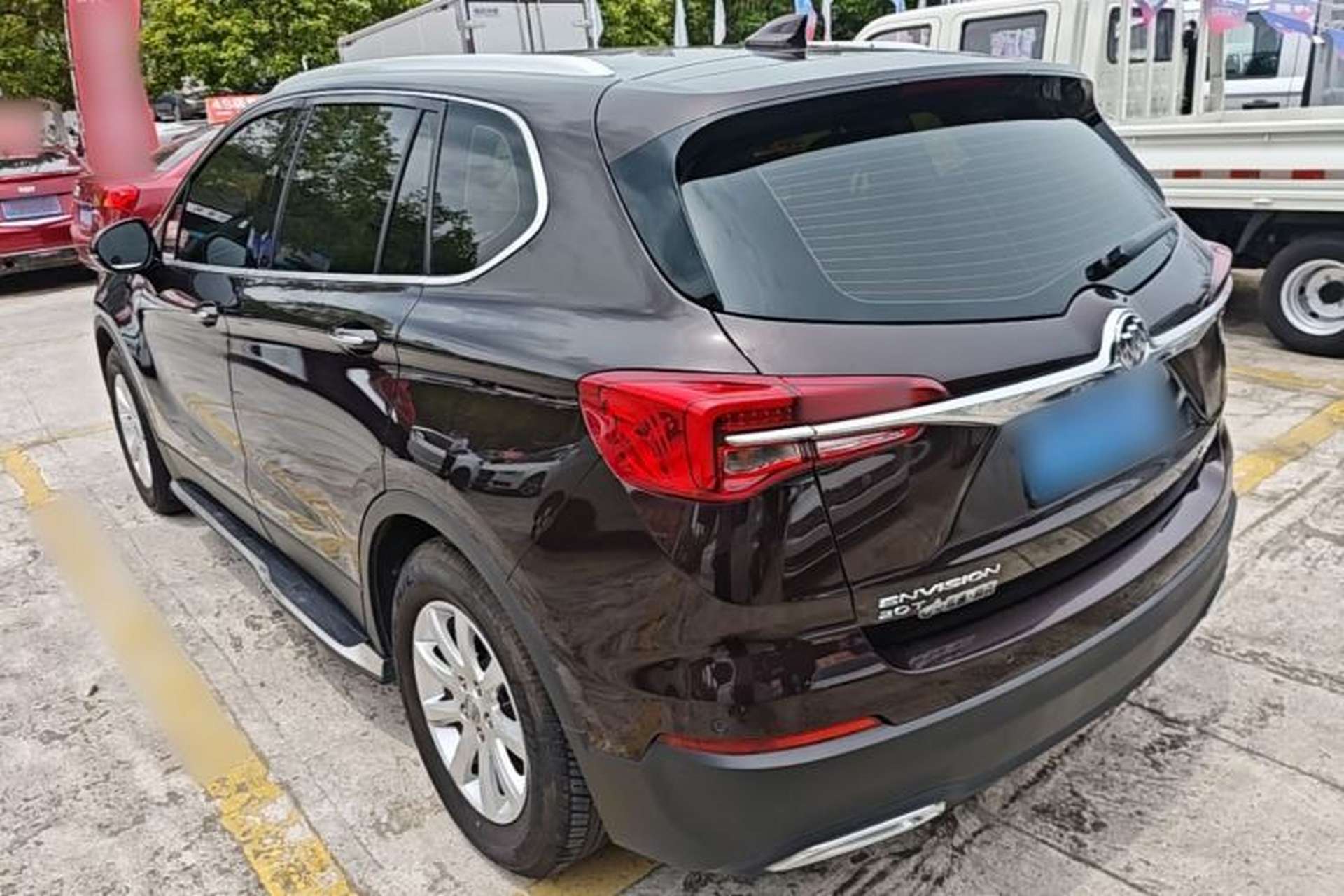 Used Buick Envision 2020 20T Two-Wheel Drive Elite Version Rear Left 45 Deg