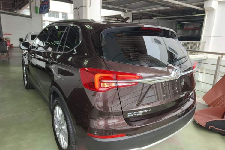 Used Buick Envision 2020 28T Four-Wheel Drive Elite Version Rear Left 45 Deg