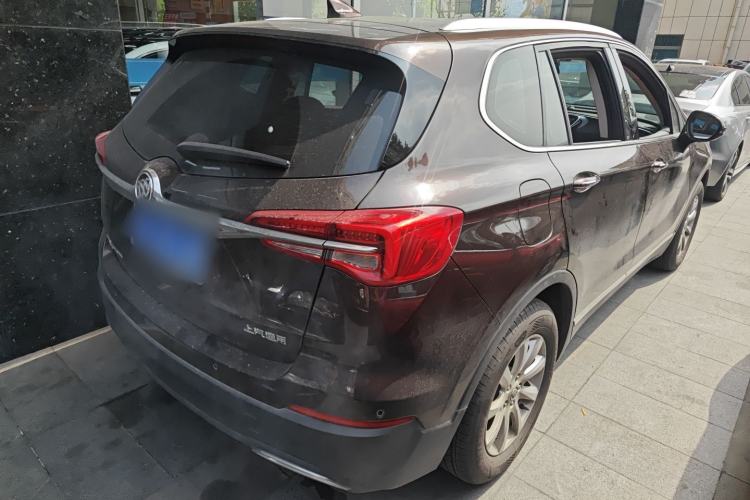 Used Buick Envision 2020 20T Two-Wheel Drive Luxury Model Rear Right 45 Deg