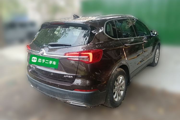 Used Buick Envision 2020 20T Two-Wheel Drive Luxury Model Rear Right 45 Deg