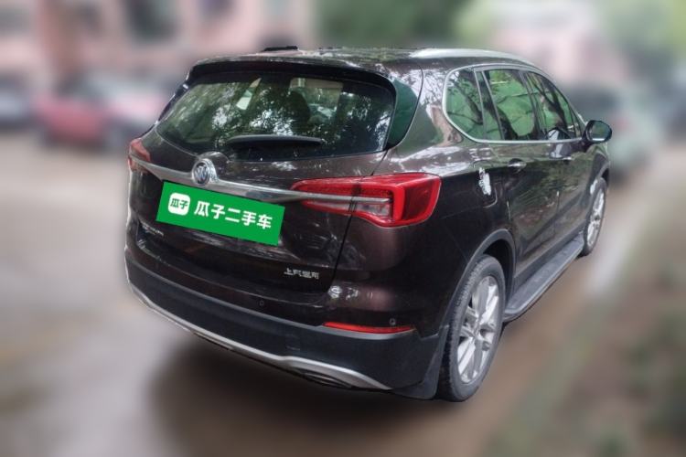 Used Buick Envision 2020 28T Four-Wheel Drive Elite Version Rear Right 45 Deg