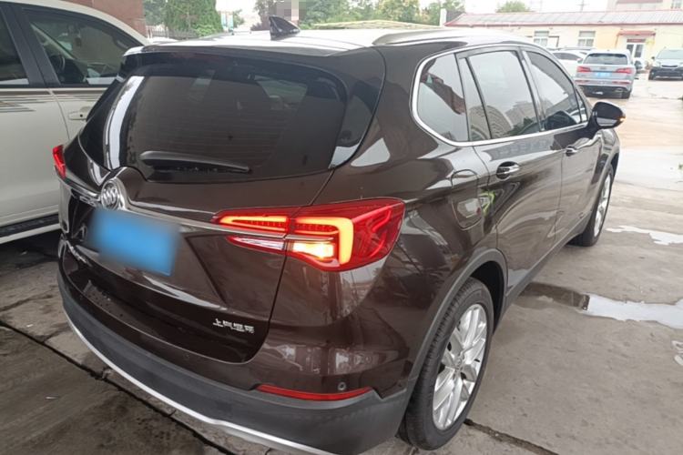 Used Buick Envision 2020 28T Four-Wheel Drive Elite Version Rear Right 45 Deg