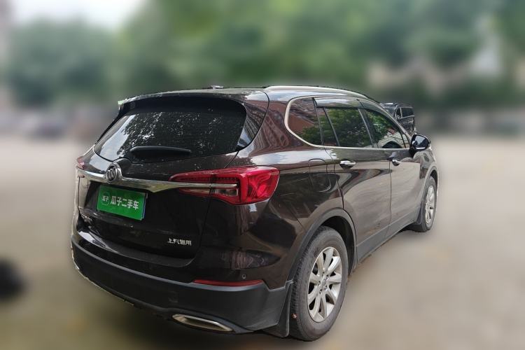 Used Buick Envision 2020 20T Two-Wheel Drive Luxury Model Rear Right 45 Deg