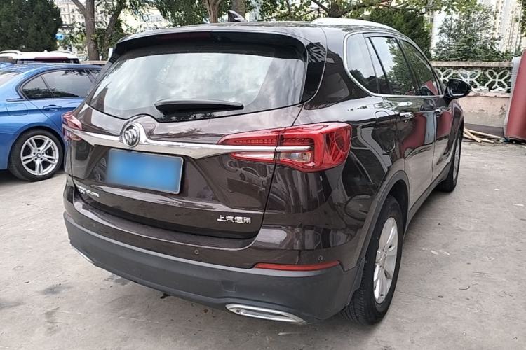 Used Buick Envision 2020 20T Two-Wheel Drive Luxury Model Rear Right 45 Deg