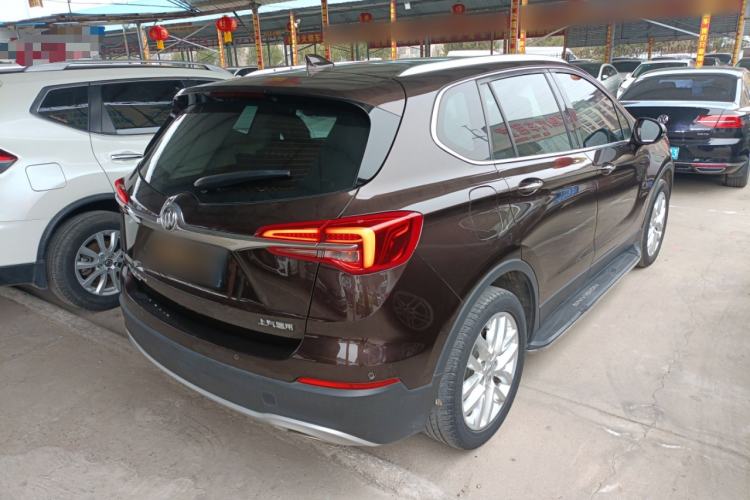 Used Buick Envision 2020 28T Four-Wheel Drive Elite Version Rear Right 45 Deg