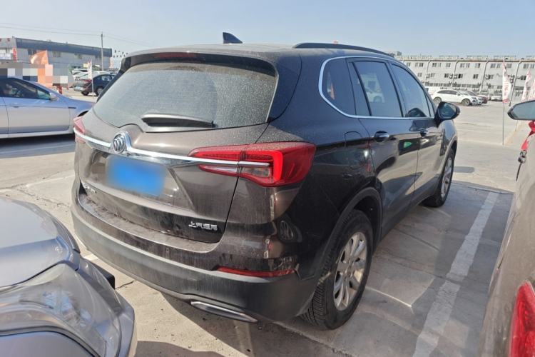 Used Buick Envision 2020 20T Two-Wheel Drive Leading Version Rear Right 45 Deg
