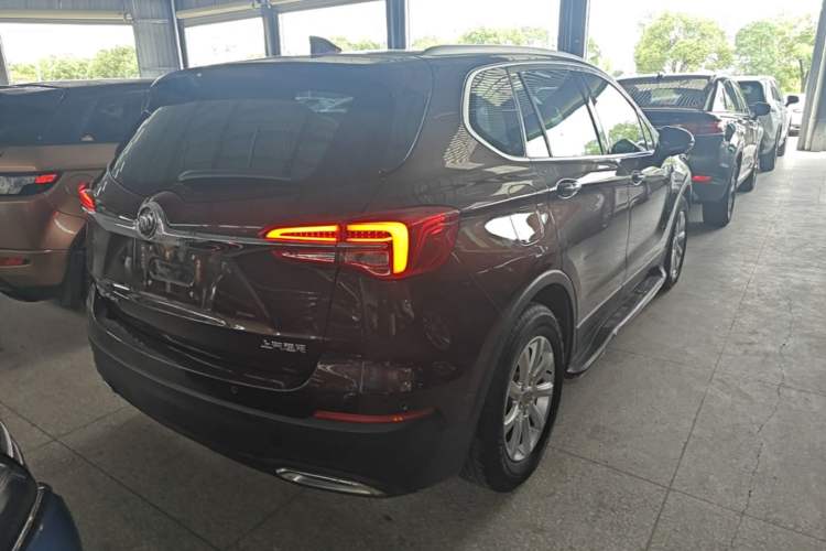 Used Buick Envision 2020 20T Two-Wheel Drive Luxury Model Rear Right 45 Deg