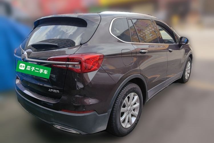 Used Buick Envision 2020 20T Two-Wheel Drive Luxury Model Rear Right 45 Deg