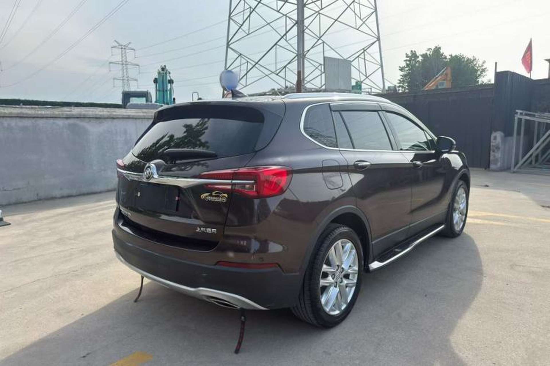 Used Buick Envision 2020 28T Four-Wheel Drive Elite Version Rear Right 45 Deg