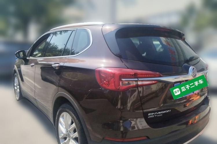 Used Buick Envision 2020 28T Four-Wheel Drive Elite Version Rear Left 45 Deg