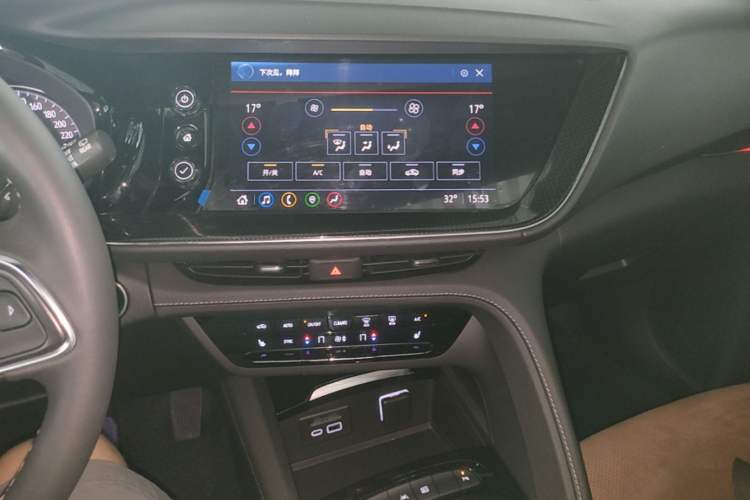 Used Buick Envision 2020 Onix S 652T Two-Wheel Drive Elite Model Audio And AC Panel