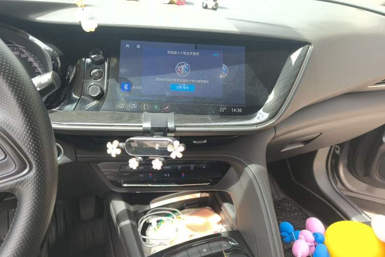 Used Buick Envision 2020 Onix S 652T Two-Wheel Drive Elite Model Audio And AC Panel