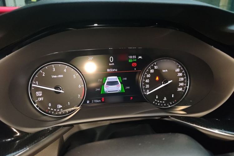 Used Buick Envision 2020 Encore S 652T Two-Wheel Drive Luxury Model Instrument Cluster