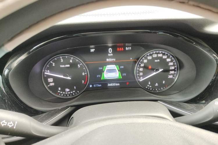 Used Buick Envision 2020 Onix S 652T Two-Wheel Drive Elite Model Instrument Cluster