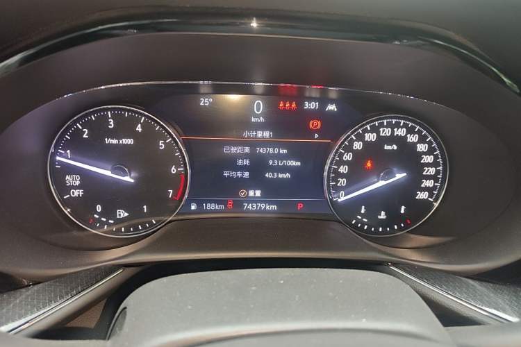 Used Buick Envision 2020 Encore GX S 652T Two-Wheel-Drive Limited-Edition S Sport Version Instrument Cluster