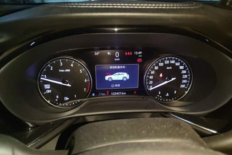 Used Buick Envision 2020 Encore GX S 652T Two-Wheel-Drive Limited-Edition S Sport Version Instrument Cluster
