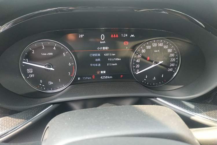 Used Buick Envision 2020 Encore S 652T Two-Wheel Drive Luxury Model Instrument Cluster